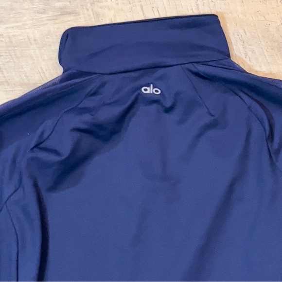 Alo Yoga Women’s Kata Full Zip Mesh Sleeves Jacket Size Large - Picture 8 of 8